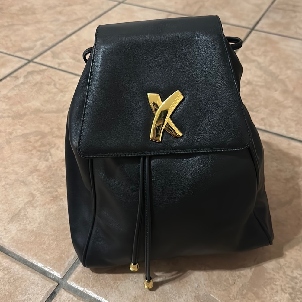 Vintage Y2K Black Mini Backpack